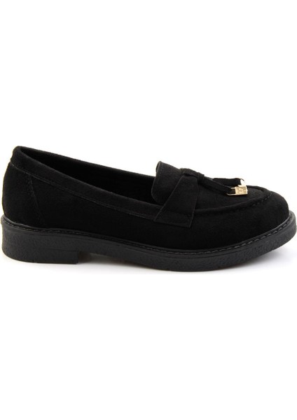 Siyah Kadın Loafer Ayakkabı K01257050102