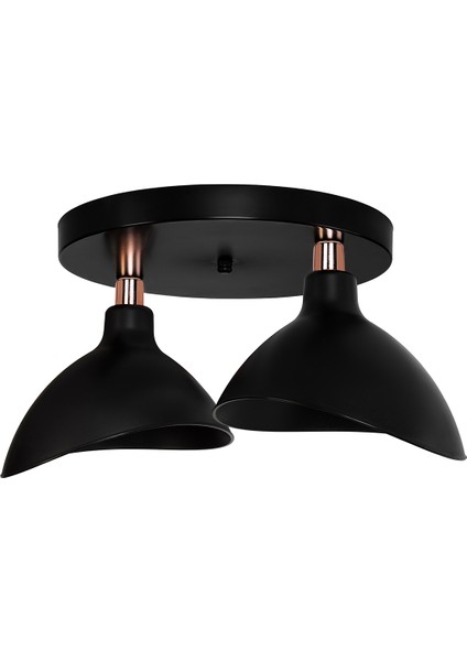 Esta Ikili Plafonyer Avize Siyah fiyatları