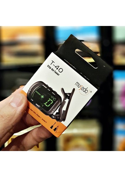 T-40 Kromatik Akort Cihazı Tuner