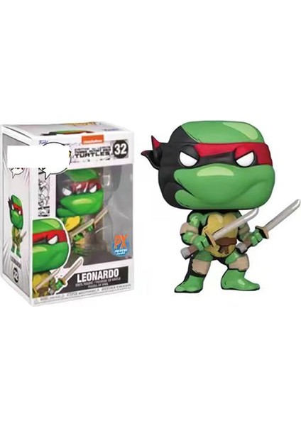 Justice League Batman Superman Flash Teenage Mutant Ninja Turtles Anime El Kuklası Hediyelik Maket Süsler (Yurt Dışından)