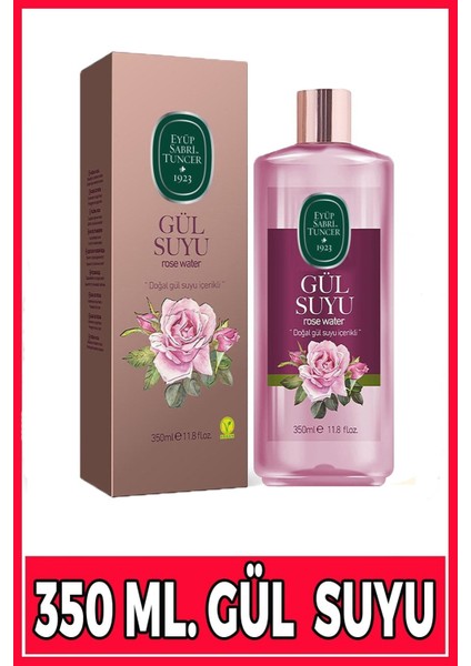 Doğal 350ML Saf Gülsuyu