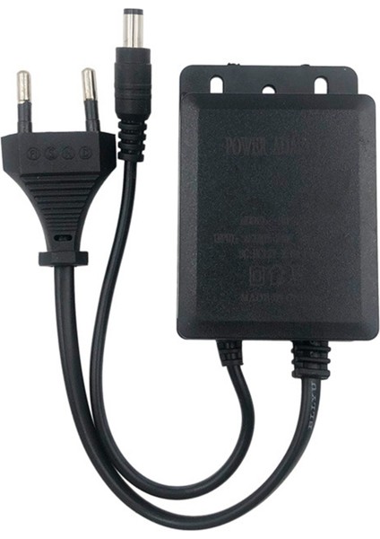12V 2A Güç Adaptörü Su Geçirmez Güç Kamerası Yağmur Geçirmez Güç Adaptörü Ab Fişi B ile Işık Şeridi Kaynağı (Yurt Dışından)