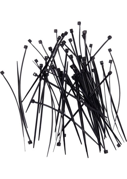 Kablo Bağları Endüstriyel Kablo Bağları: 100X2,5MM Renk: Siyah Adet: 50 Adet (Yurt Dışından)