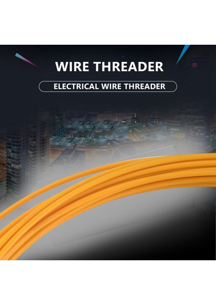 20M 3mm Kılavuz Cihazı Fiberglas Elektrik Kablosu Itme Çektirme Kanalı Yılan Rodder Misina Teli (Yurt Dışından) modelleri