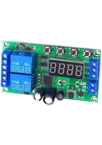 Iki Yönlü Gecikme Rölesi Modülü Darbe Tetikleyici Dc 7-30V (Yurt Dışından)