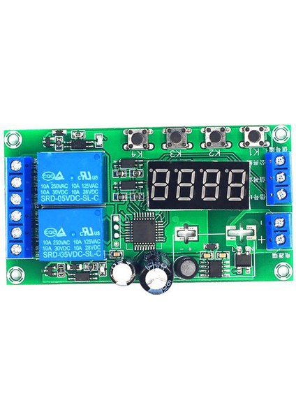 Iki Yönlü Gecikme Rölesi Modülü Darbe Tetikleyici Dc 7-30V (Yurt Dışından)