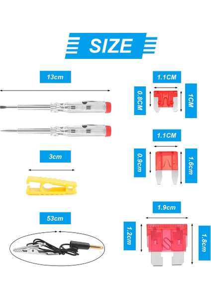 310 Adet Araba Sigortaları Çeşitler Kiti, Standart/mini/düşük Mini Blade Otomotiv Sigorta Sigorta Test Cihazı ve Çektirme ile (Yurt Dışından)