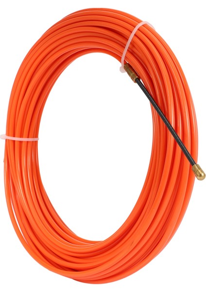 4mm 20 Metre Turuncu Kılavuz Cihazı Naylon Elektrik Kablosu Itme Çektirme Kanalı Yılan Rodder Olta Teli (Yurt Dışından) fırsatları