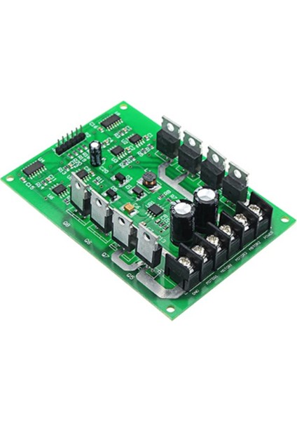 Çift Dc Motor Sürücü Kartı H-Köprü Pwm Dc Motor Sürücü Modülü Mosfet IRF3205 12V 24V 10A Tepe 30A Frenli (Yurt Dışından)