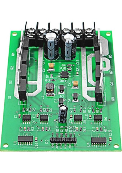 Çift Dc Motor Sürücü Kartı H-Köprü Pwm Dc Motor Sürücü Modülü Mosfet IRF3205 12V 24V 10A Tepe 30A Frenli (Yurt Dışından) fiyatları