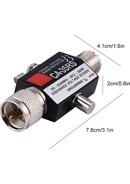 Uhf Koaksiyel Tutucu, Aşırı Gerilim Koruyucu Erkek - Dişi Uhf Konnektörü (Yurt Dışından) modelleri