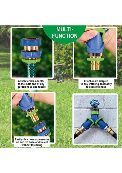 Hortum Ayırıcı 2 Yollu, Bahçe Hortumu Ayırıcı, Başparmak Kontrol Vanalı Pirinç Y Hortum Ayırıcı, 3/4 Inç Su Hortumu Ayırıcı (Yurt Dışından) fırsatları