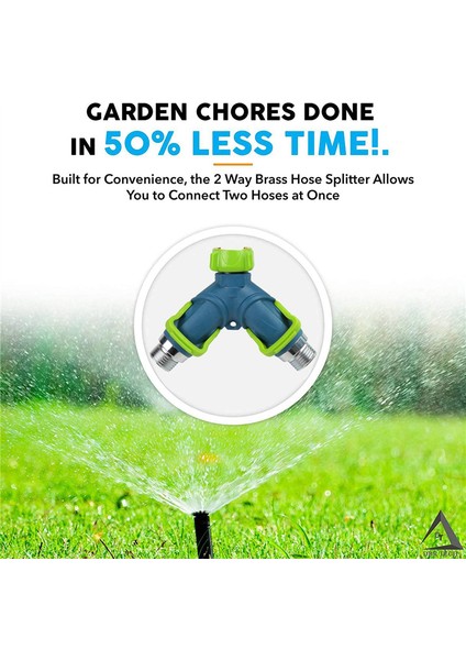 Hortum Ayırıcı 2 Yollu, Bahçe Hortumu Ayırıcı, Başparmak Kontrol Vanalı Pirinç Y Hortum Ayırıcı, 3/4 Inç Su Hortumu Ayırıcı (Yurt Dışından) indirimleri