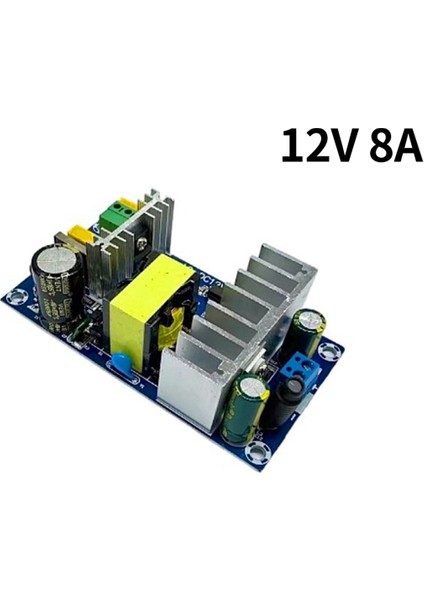 12V 8A Anahtarlama Güç Kaynağı Kartı Modülü 100W Yüksek Güç Güç Kaynağı Kart AC85-265V Ila Dc 12V Kart Modülü (Yurt Dışından) fiyatları