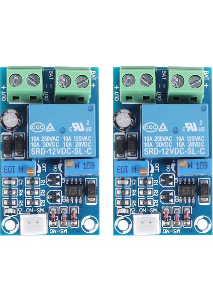 2 Adet Depolama Akü Modülü 12V Akü Düşük Voltaj Kesme Otomatik Açma Kurtarma Koruma Modülü (Yurt Dışından) fiyatları