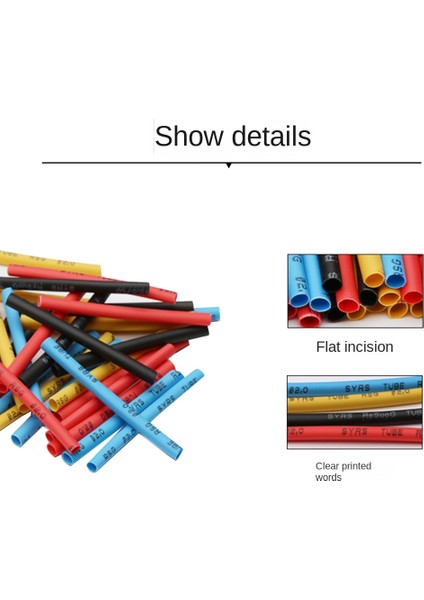 280 Adet Isı Büzüşmeli Boru Termo Dayanıklı Isı Büzüşmeli Boru Sarma Takımı Bağlantı Tel Kablo Yalıtım Kılıfı (Yurt Dışından) modelleri