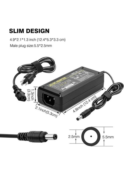 AC100-240V To DC5V8A MAX40W Takım 7A 6A 5A 4A 3A 2A 1A Cihaz Trafo Güç Adaptörü Dönüştürücü Jack (5V 8A)ABD Tak (Yurt Dışından) fiyatları