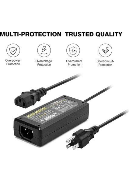 AC100-240V To DC5V8A MAX40W Takım 7A 6A 5A 4A 3A 2A 1A Cihaz Trafo Güç Adaptörü Dönüştürücü Jack (5V 8A)ABD Tak (Yurt Dışından) modelleri