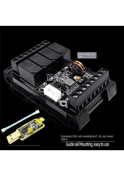 FX1N-10MR Plc Endüstriyel Kontrol Kartı Plc Modülü Analog Giriş/çıkış Programlanabilir Gecikme Rölesi Modülü (Yurt Dışından) indirimleri