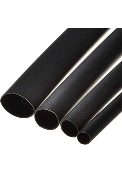 4 x 1 Metre Uzunluklarda Isıyla Daralan Hortum 3mm 4mm 5mm 6mm (Yurt Dışından)