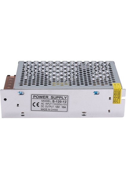 Dc 12V 10A 120W Anahtarlama Güç Kaynağı Transformatörü Ac-Dc Güç Kaynağı Ac 110V / 220V - Dc 12V Anahtarlama Adaptörü (Yurt Dışından)