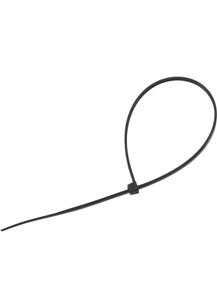 100 x Ince Siyah Kablo Düzenli Bağlar Zip Bağları Kordon Askısı Sarma 200MM x 3mm (Yurt Dışından) fırsatları