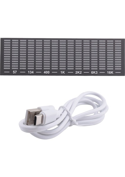 LED Ses Kontrollü Müzik Spektrum Ekranı Alıcı Ortam Işığı Atmosferik Ritim Işığı (Yurt Dışından)