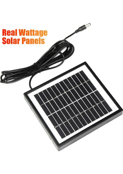12 V 2 W Güneş Paneli Güneş Bahçe Işık Paneli Dıy Parçaları Dc Bağlantı Noktası Güneş Paneli Pil Modülü Pil Şarj Cihazı Için (Yurt Dışından)