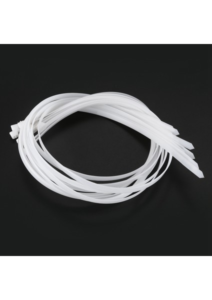 10X Ekstra Uzun 76CM Kablo Bağları Beyaz Fermuarlı Sarar (Yurt Dışından) modelleri