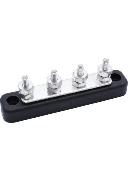 12/24V Terminaller Güç Dağıtım Bloğu Bus Görevi 100AMP 4 Yollu Terminal Bus A Deniz Otomotiv Için 4X5MM Saplama (Yurt Dışından)