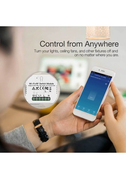 Tuya Wifi Dıy Anahtarı 10A Akıllı Ev Otomasyon Modülünü Alexa Google Home ile Çalışır (Yurt Dışından) fiyatları