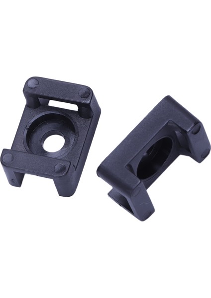 Vida Braketi Montaj Sele Tabanları Kablo Bağı Braketi 23MMX16MM 30 Adet Siyah (Yurt Dışından) fırsatları