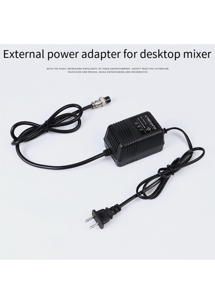 Güç Adaptörü F4 15V Karıştırma Konsolu Mikser Güç Kaynağı Ac Adaptörü 3-Pin Konnektör Abd Fişi (Yurt Dışından) modelleri