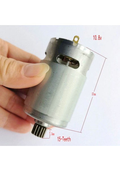 10.8 V 15 Diş Dc Motor (KV3SFN-8520SF-WR) Bosch GSR1080-2-LI 3601JE2000/AB Elektrikli Matkap Tornavida Motoru Için (Yurt Dışından) modelleri