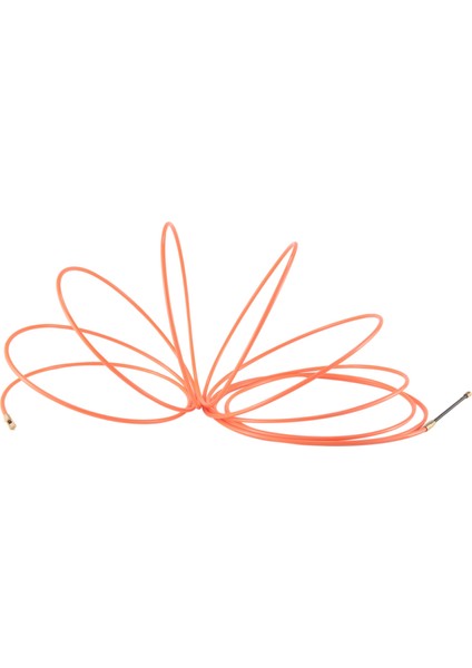 4mm 5 Metre Turuncu Kılavuz Cihazı Naylon Elektrik Kablosu Itme Çektirme Kanalı Yılan Rodder Olta Teli (Yurt Dışından) fiyatları