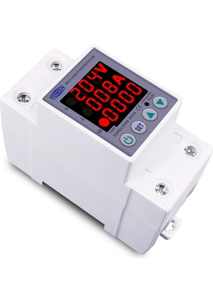 Tomzn 63A 230V 3ın1 Din Ray Ayarlanabilir Aşırı ve Düşük Gerilim Koruyucu Cihaz Koruyucu Röle Aşırı Akım Korumalı (Yurt Dışından) modelleri