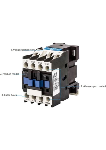 Kontaktör CJX2-1810 32A Anahtarlar Lc1 Ac Kontaktör Gerilimi 220V CJX2-1810 (Yurt Dışından) fırsatları