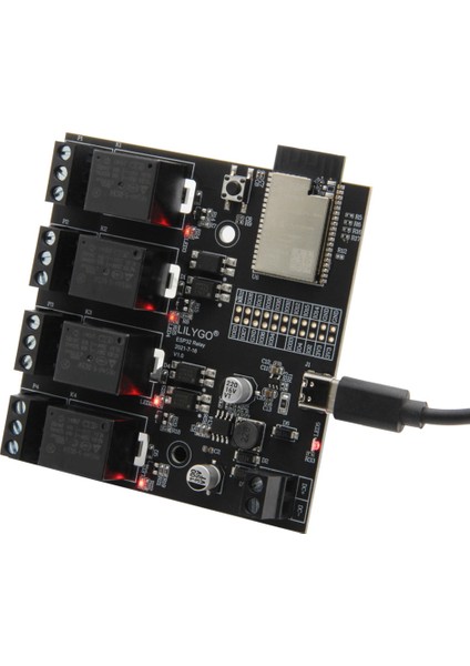 Ttgo T-Röle ESP32 Kablosuz Modül Dc 5V 4 Grup Röle Geliştirme Kartı 4mb Flash Wifi Bluetooth Uzaktan Anahtar Kontrolü (Yurt Dışından)