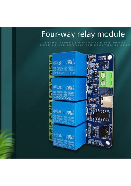 Kızılötesi Kablosuz Uzaktan Kumanda Anahtarı Kendiliğinden Kilitlenen Musluk Kilidi Çok Işlevli Kullanışlı 4 Yollu Röle Modülü (Yurt Dışından) fırsatları