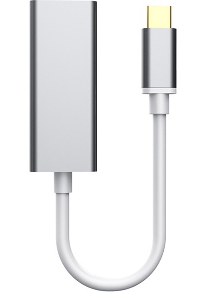 Type-C Gigabit Ağ Kartı Usb-C - RJ45 Ethernet Adaptörü 100MBPS Ağ Kartı MacBook Pro Samsung Galaxy Için (Yurt Dışından)