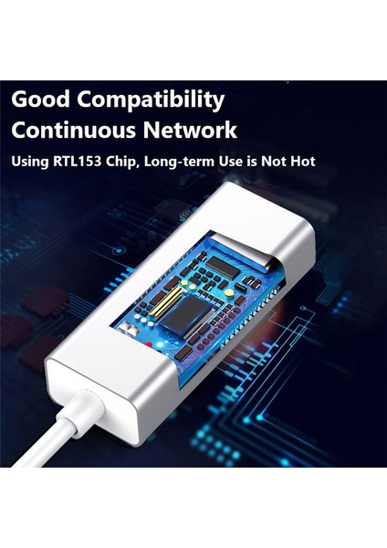 Type-C Gigabit Ağ Kartı Usb-C - RJ45 Ethernet Adaptörü 100MBPS Ağ Kartı MacBook Pro Samsung Galaxy Için (Yurt Dışından) indirimleri