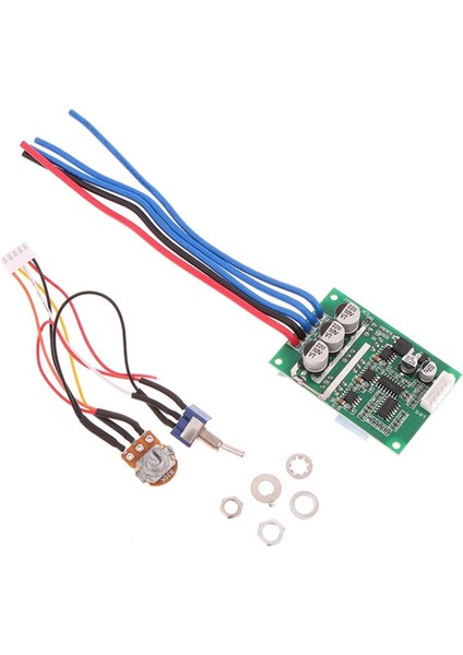 1set Dc 12-36V 500W Üç Fazlı Fırçasız Salonsuz Motor Kontrol Cihazı Fırçasız Sensör Motor Sürücü Hız Kontrolü (Yurt Dışından)