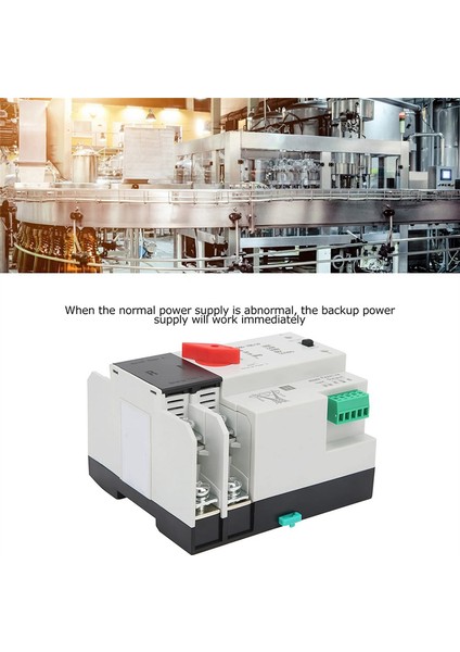 Şanzıman Anahtarı 220V ZGQ5-100 / 2p Çift Güçlü Otomatik Transfer Anahtarı 2 Yollu Şanzıman Anahtarı Kontrol Cihazı (Yurt Dışından) modelleri