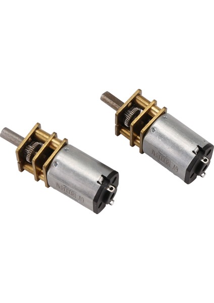 DC6V 30RPM N20 Mikro Hızlı Dişli Motoru Metal Dişli Kutusu Tekerleği ile Redüksiyon Dişli Motorları (Yurt Dışından)