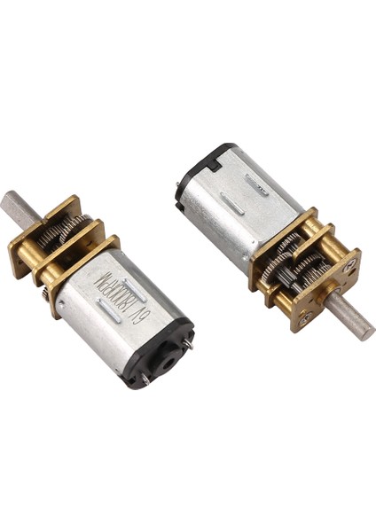 DC6V 30RPM N20 Mikro Hızlı Dişli Motoru Metal Dişli Kutusu Tekerleği ile Redüksiyon Dişli Motorları (Yurt Dışından)