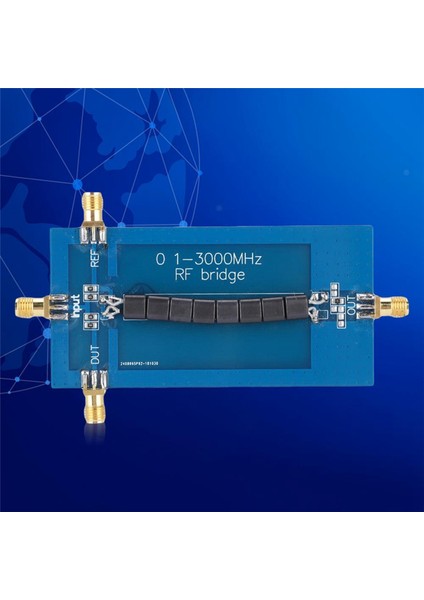 Standing Wave Köprüsü Yüksek Performanslı Kullanımı Kolay 0.1-3000MHZ Rf Swr Fabrika Için Yansıma Köprüsü (Yurt Dışından)