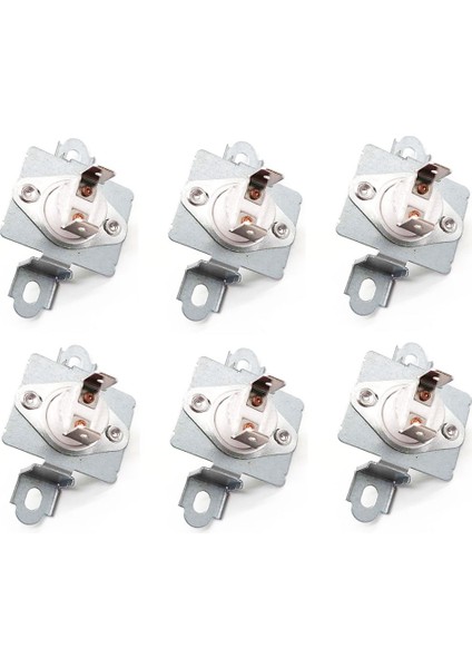 DC96-00887A Termal Kesme Sigortası 6'lı Paket - Samsung Kurutucuyla Uyumlu, 2074129, WP35001193, AP4207819'UN Yerine Geçer (Yurt Dışından)