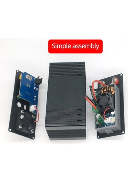 XYH3606 Cnc Dc Buck Boost Dönüştürücü, Kasa ve Sürücü Için Alüminyum Alaşımlı Çoklu Arayüzler Dıy Kabuk Kiti (Yurt Dışından)