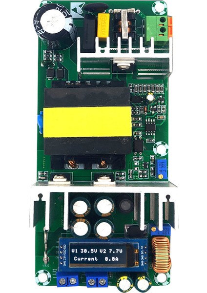 Anahtar Güç Kartı Çift Kanallı Gerilim Ayar Anahtarı Ekranlı Güç Kartı Endüstriyel Güç Modülü 220W 9A 10A (Yurt Dışından)