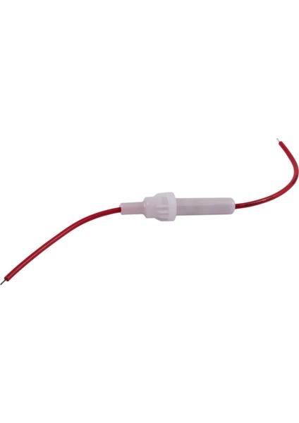 Kırmızı Tel Beyaz Vidalı Kapak Inline 6mm x 30MM Tüp Sigorta Tutucu 5 Adet (Yurt Dışından) fırsatları